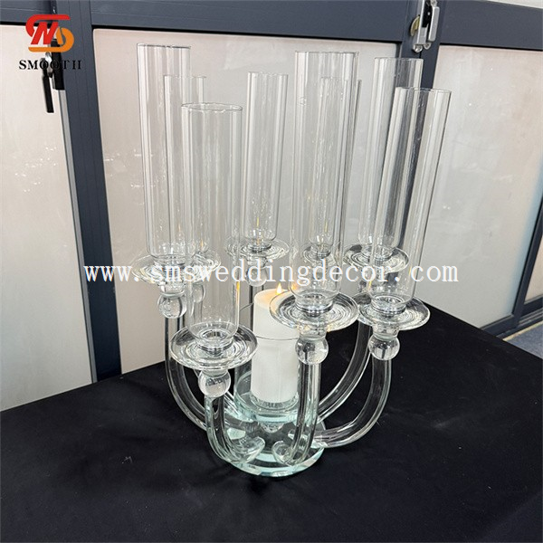 wedding table candelabra centerpiece