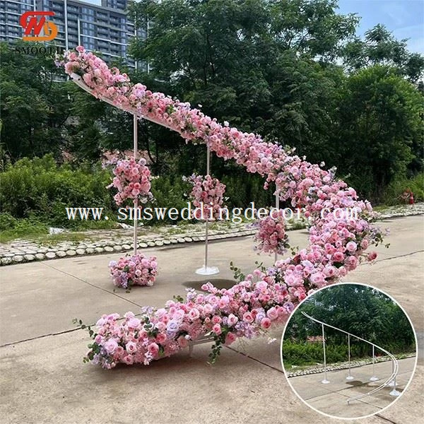 metal flower arch