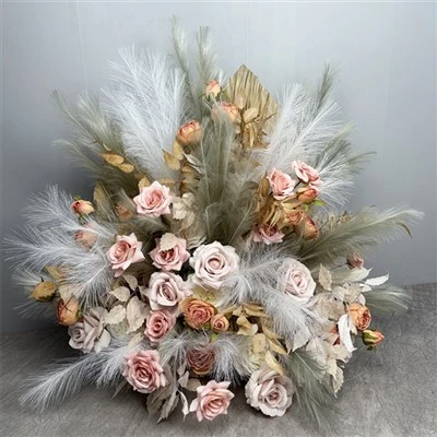 Centre de piese rustice de flori Boho